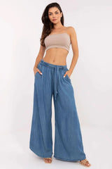 Women High Waist Wide Leg trousers