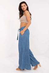 Women High Waist Wide Leg trousers