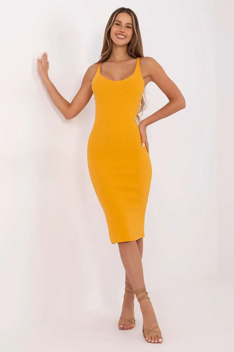 Tight Fit Daydress Rue Paris With Back Split