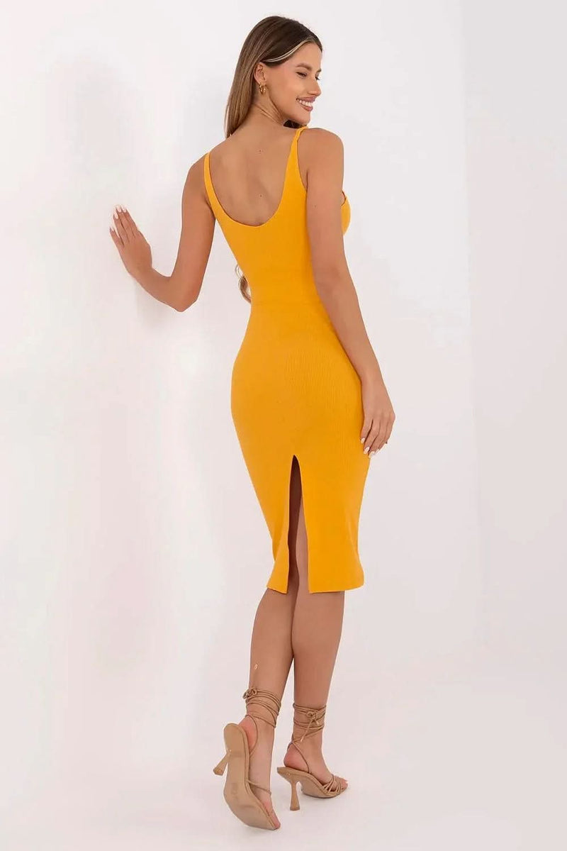 Tight Fit Daydress Rue Paris With Back Split