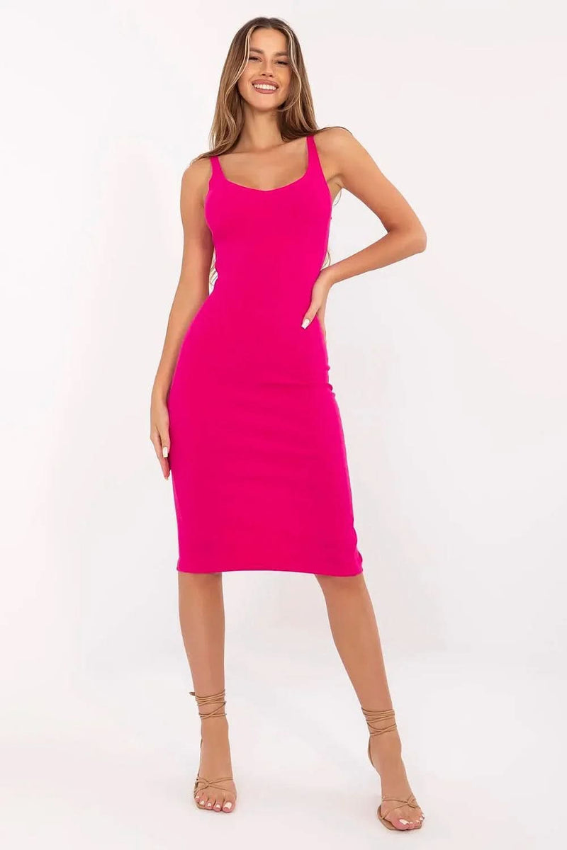 Tight Fit Daydress Rue Paris With Back Split