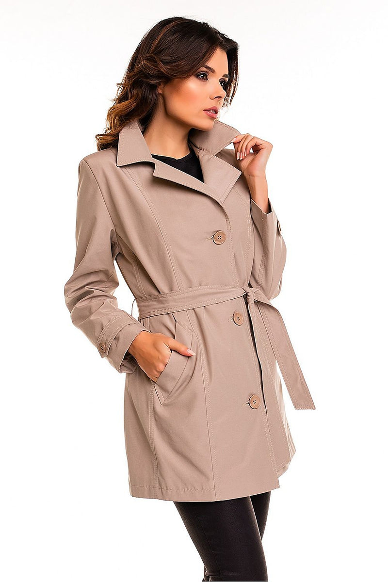 Classic Cotton Lined Women's Trench Coat | Perfect for Autumn