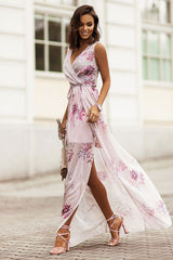 IVON Chiffon Maxi Cocktail Dress | Light, Airy & Elegant