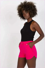 Drawstring Sweatshorts High Waisted Fashion Style