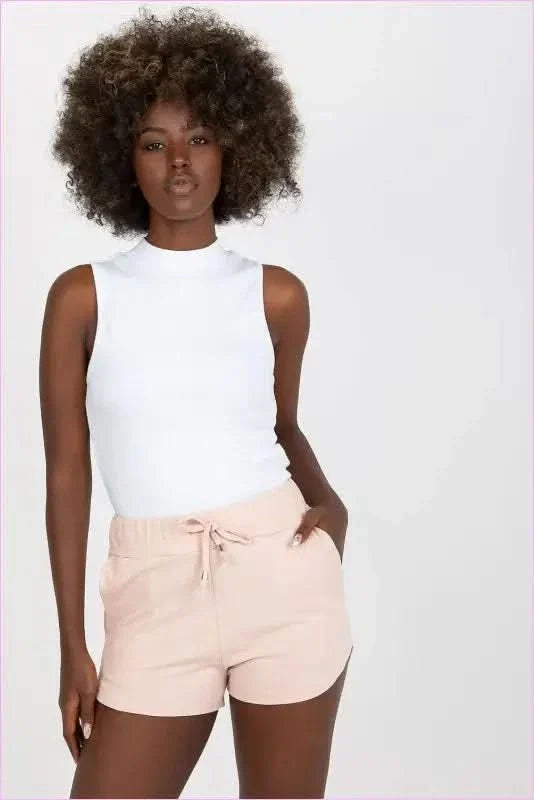 Drawstring Sweatshorts High Waisted Fashion Style