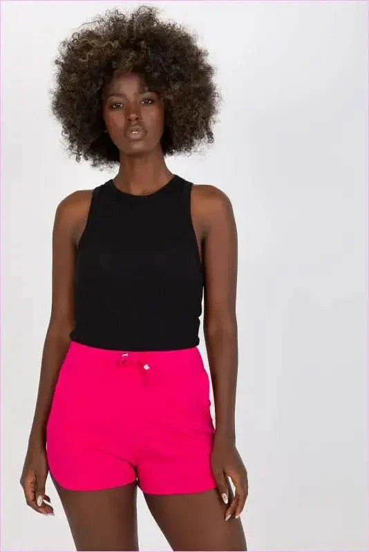 Drawstring Sweatshorts High Waisted Fashion Style