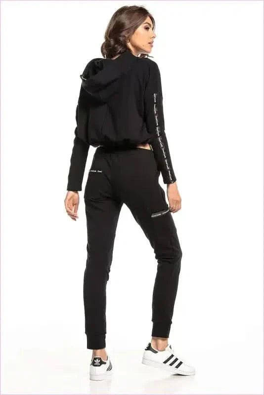 Drawstring Trousers Simple Style Fashion