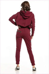 Drawstring Trousers Simple Style Fashion