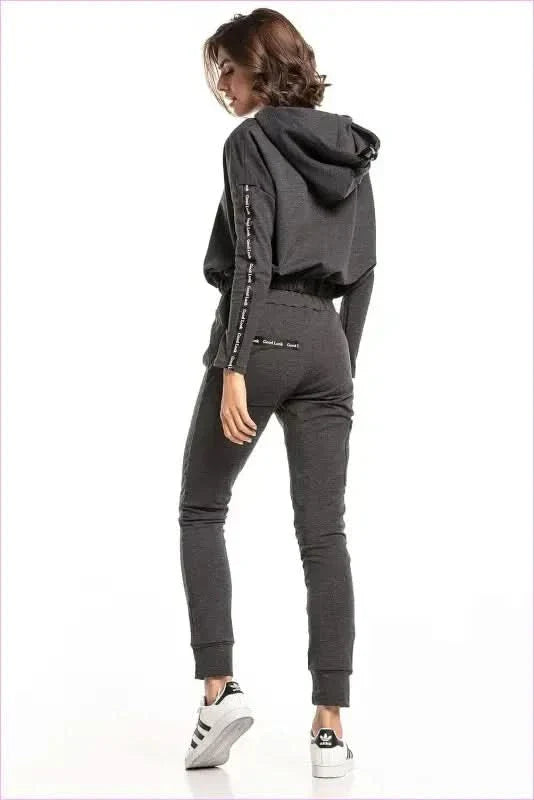 Drawstring Trousers Simple Style Fashion
