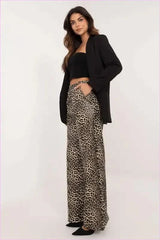 Eco Leather High Waist Fashion Pants