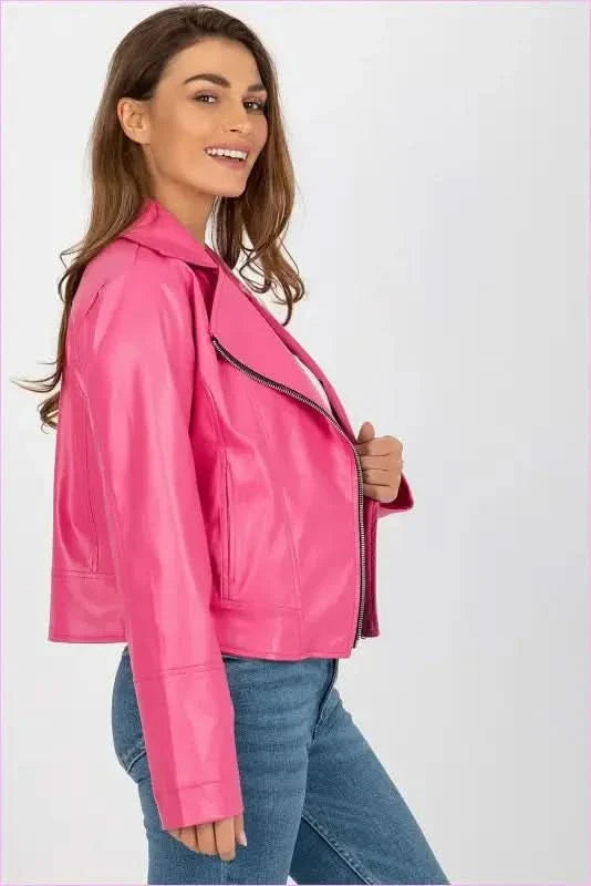 Eco Leather Jacket Casual Style Fashion