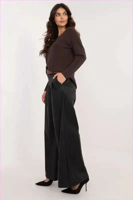 Eco Leather Pants Everyday Comfort and Style