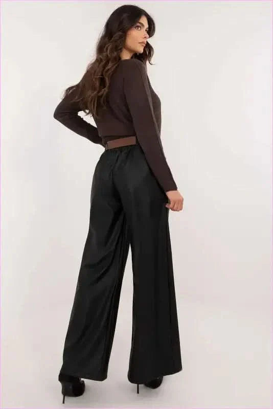 Eco Leather Pants Everyday Comfort and Style