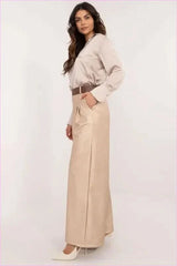 Eco Leather Pants Everyday Comfort and Style
