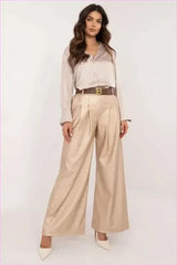Eco Leather Pants Everyday Comfort and Style