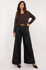 Eco Leather Pants Everyday Comfort and Style