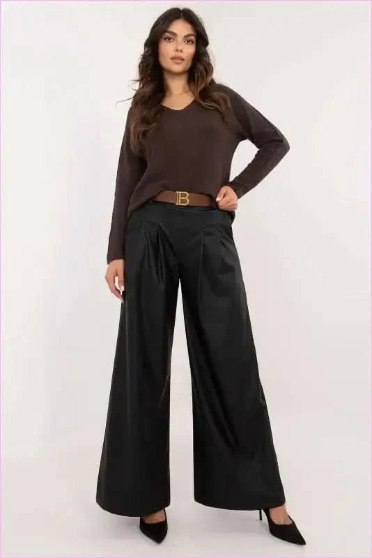 Eco Leather Pants Everyday Comfort and Style