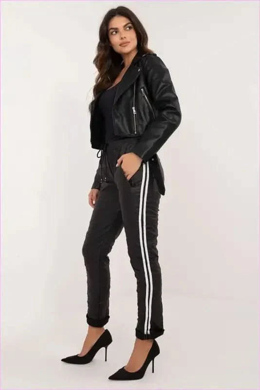 Eco Leather Pants for Women's Unique Style