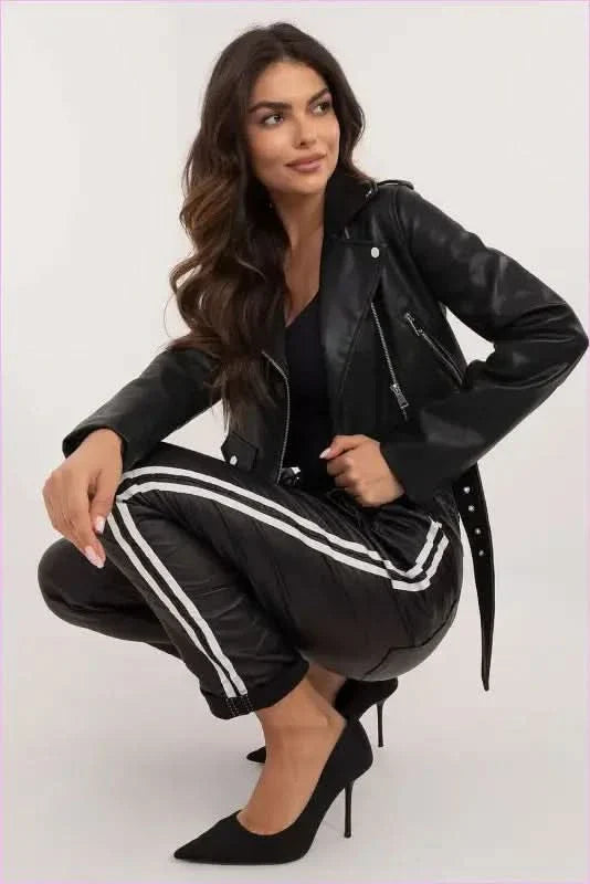 Eco Leather Pants for Women's Unique Style