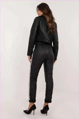 Eco Leather Pants for Women's Unique Style