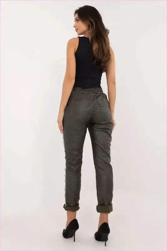 Eco Leather Pants for Women's Unique Style