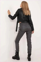Eco Leather Pants for Women's Unique Style
