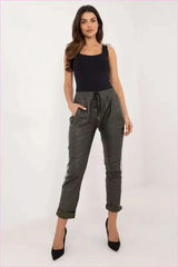 Eco Leather Pants for Women's Unique Style