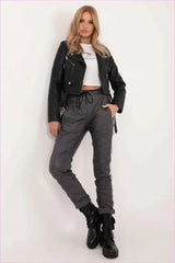 Eco Leather Pants for Women's Unique Style