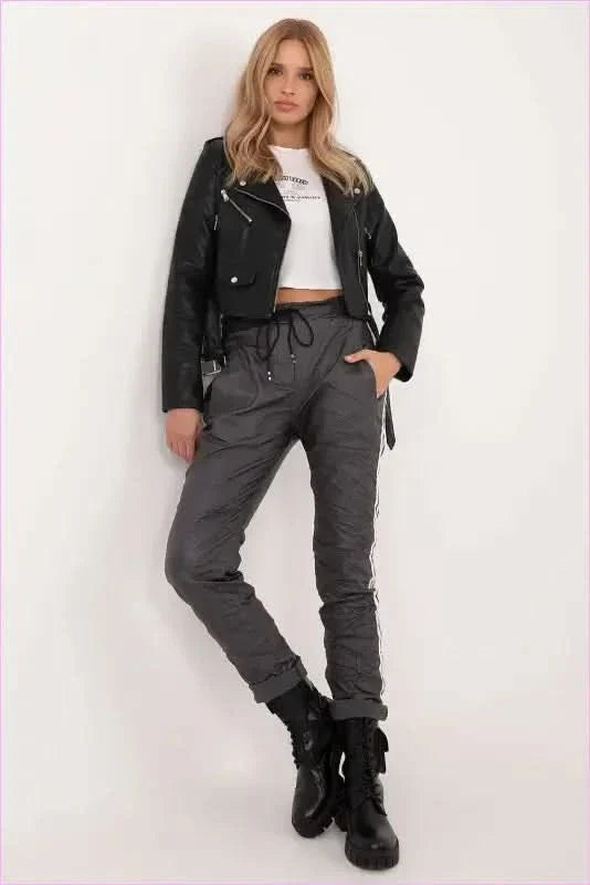 Eco Leather Pants for Women's Unique Style