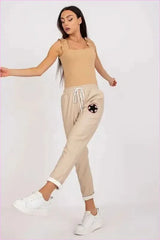 Eco Leather Pants High Rise Unique Style Fashion