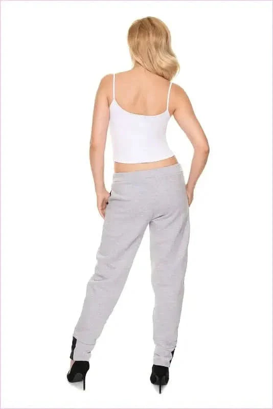 Eco Leather Sweatpants Unique Style Fashion
