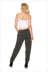 Eco Leather Sweatpants Unique Style Fashion