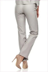 Eco Leather Tube Pants Unique Style