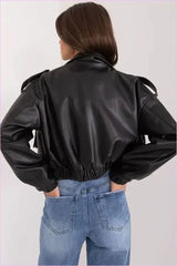Eco Leather Women's Fashion Jacket