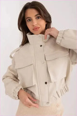 Eco Leather Women's Fashion Jacket