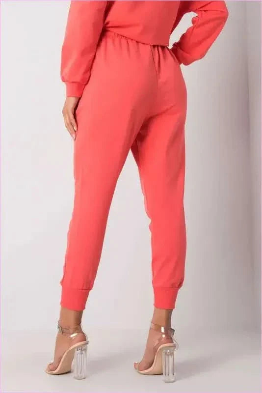Elastic Waist Sweatpants Unique Style