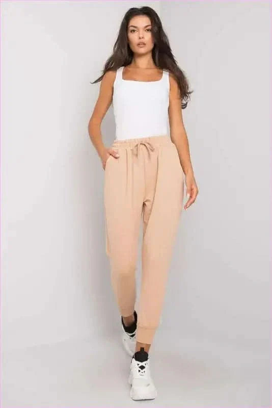 Elastic Waist Sweatpants Unique Style