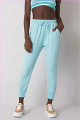Elastic Waist Sweatpants Unique Style