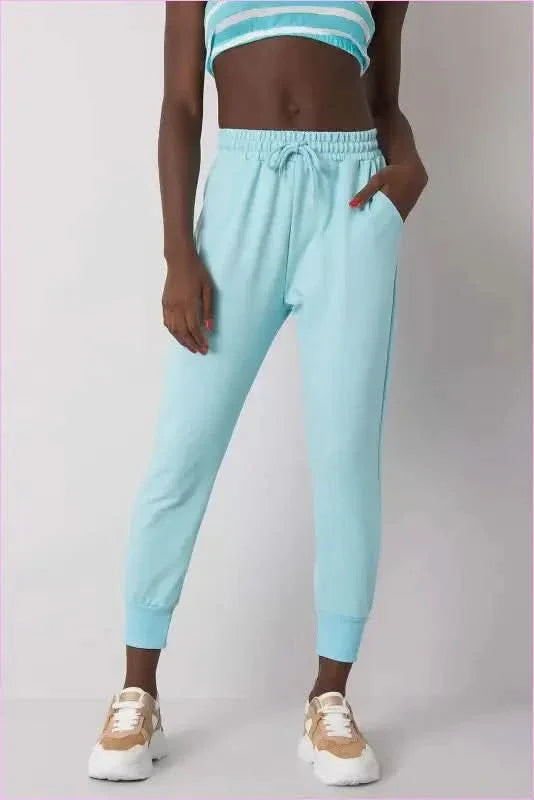 Elastic Waist Sweatpants Unique Style