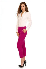 Elegant 7/8 Trousers Unique Style Fashion