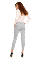 Elegant 7/8 Trousers Unique Style Fashion