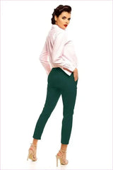 Elegant 7/8 Trousers Unique Style Fashion