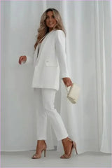 Elegant 7/8 Trousers Unique Style Fashion