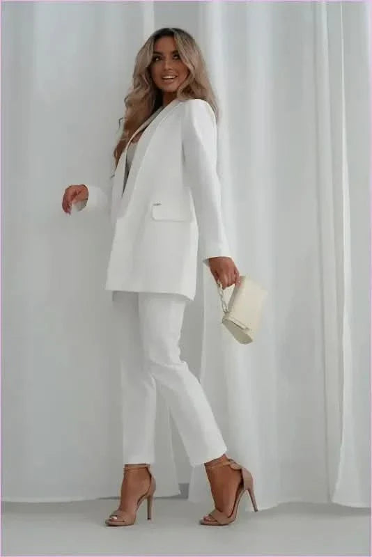 Elegant 7/8 Trousers Unique Style Fashion