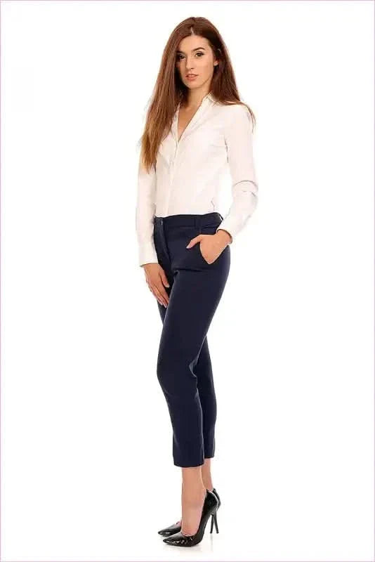 Elegant 7/8 Trousers Unique Style Fashion