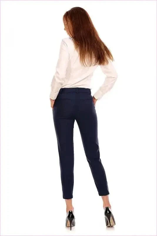 Elegant 7/8 Trousers Unique Style Fashion