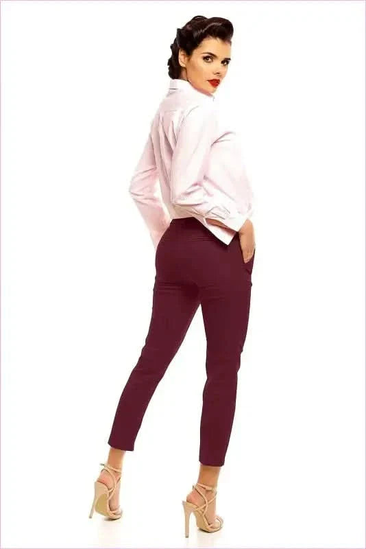 Elegant 7/8 Trousers Unique Style Fashion