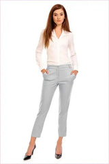 Elegant 7/8 Trousers Unique Style Fashion