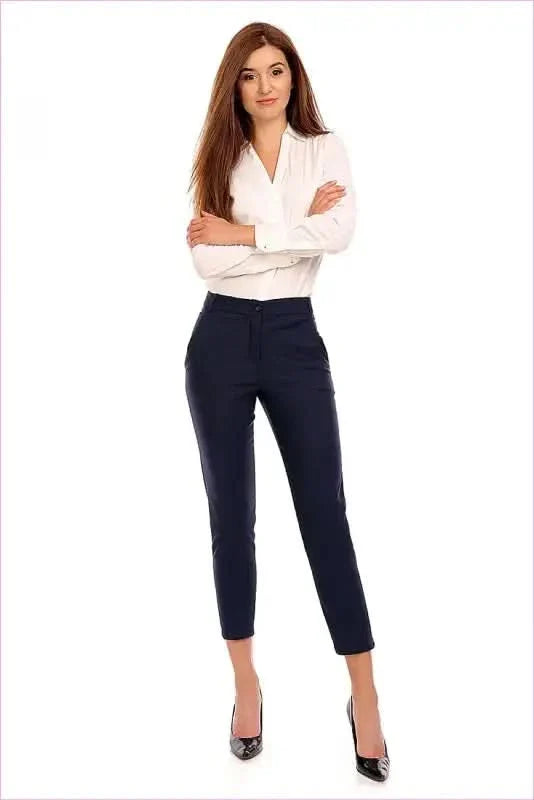 Elegant 7/8 Trousers Unique Style Fashion
