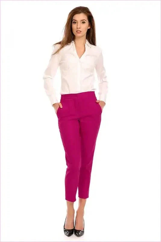 Elegant 7/8 Trousers Unique Style Fashion